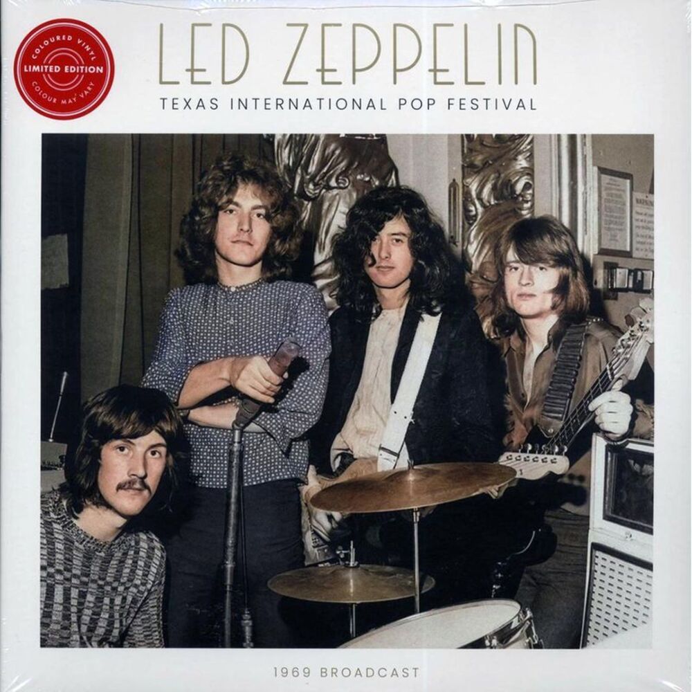 Led Zeppelin - Texas International Pop Festival (ltd. ed.) (2xLP) (grey/black sp